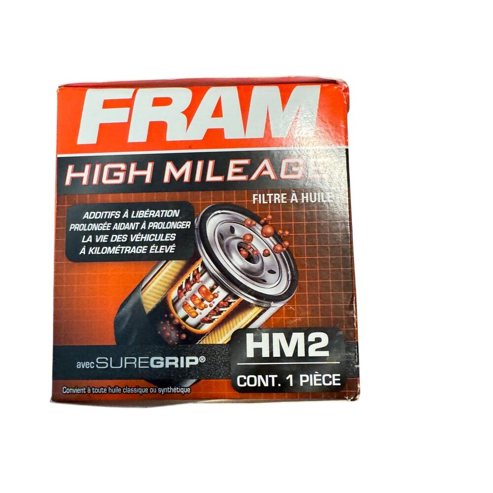 FRAM HM2 HIGH MILEAGE OIL FILTER 91-26 FORD MOPAR MAZDA